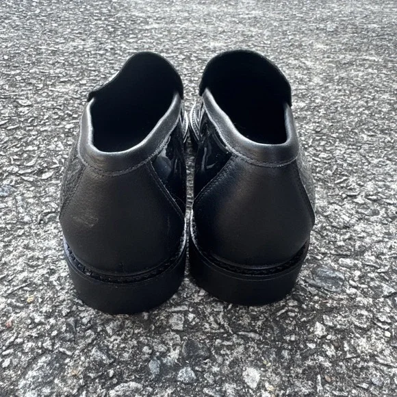 Rockport Kacey Penny Loafer Women's 9.5 Black Patent Faux And Leather Upper Shoe - Picture 5 of 11
